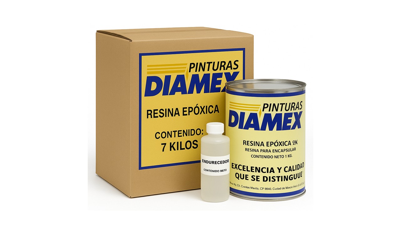 Resina epoxica dielectrica 2k marca Diamex